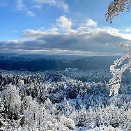 Penzion U Můstku Hřebečná Abertamy Exterior foto