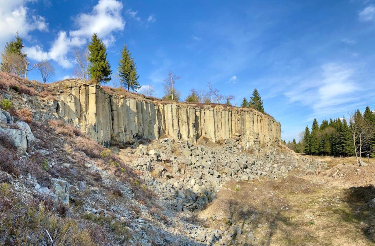 Penzion U Můstku Hřebečná Abertamy Exterior foto