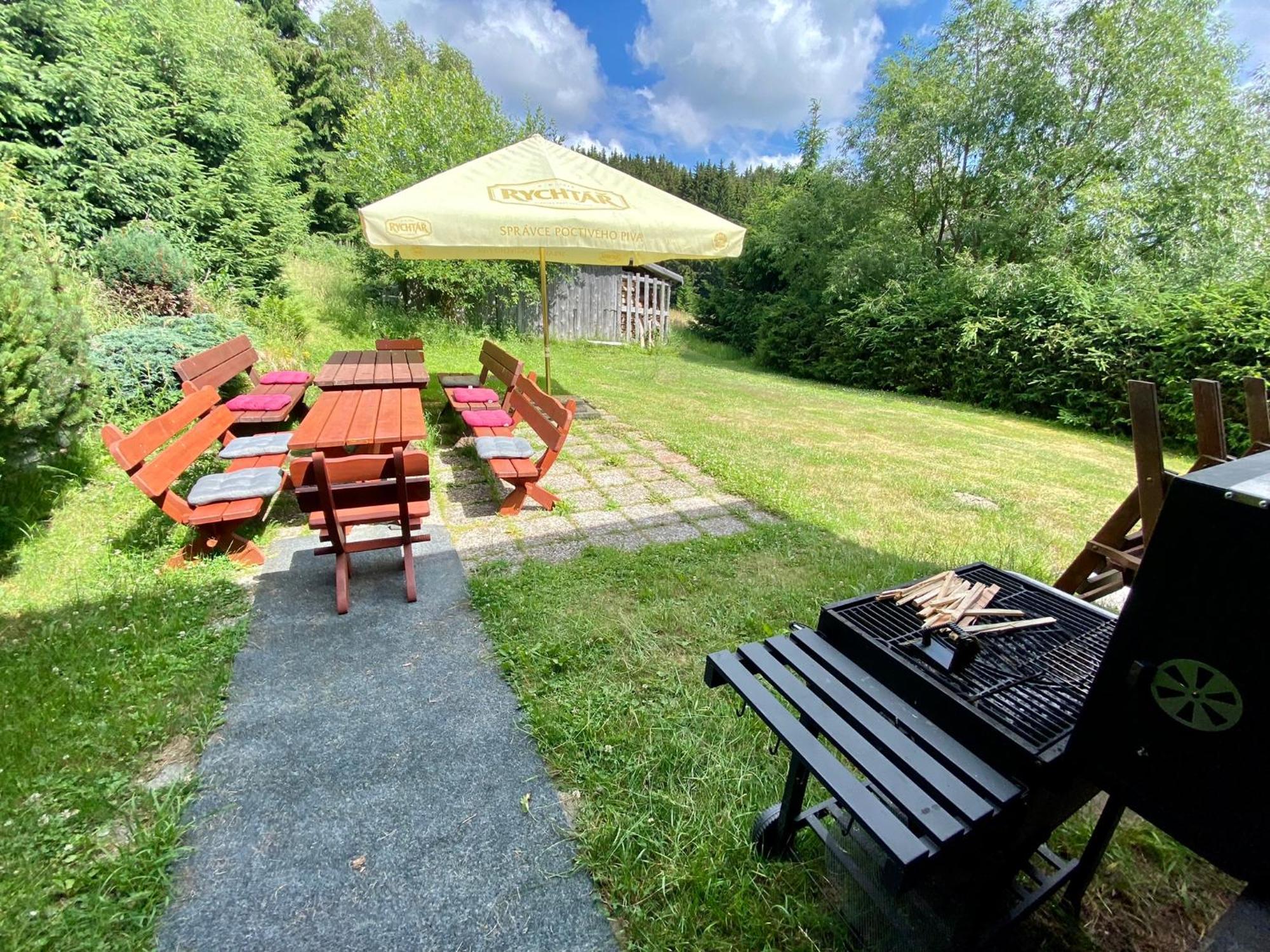 Penzion U Můstku Hřebečná Abertamy Exterior foto
